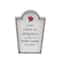 Assorted 7" Black & White Stripe Sentiment Tabletop Sign by Ashland®